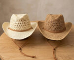 Chapéu Western Breeze – Trama Ventilada e Estilo Boho - Imagem 2